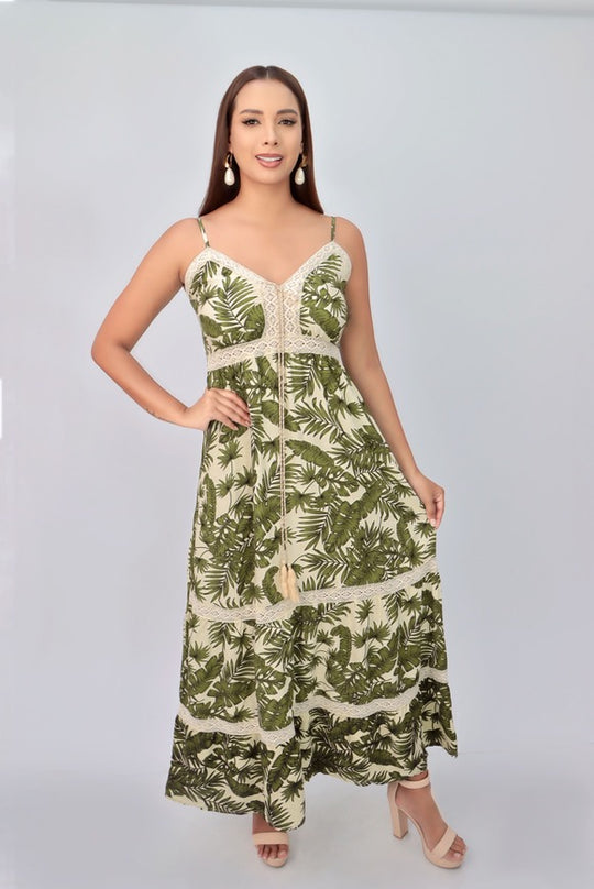 Vestido Largo Grecia Semicorazón