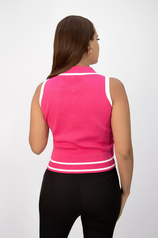 Polo de Hilo Jana Cuello Camisero