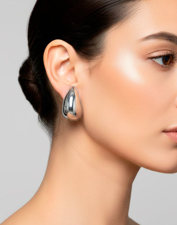 Aretes Gota Mayara Minimalistas y Contemporáneos