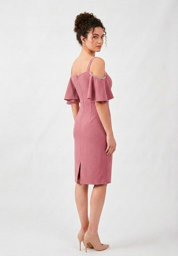 Vestido Penny Off-Shoulder