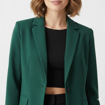 Blazer Selena Versatilidad Contemporánea Casual-Office